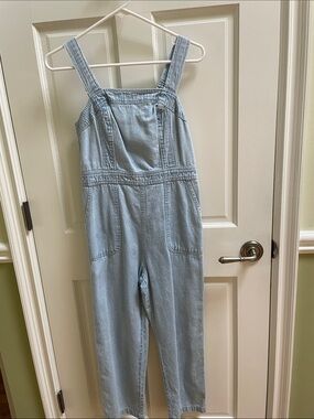 Sincerely Jules Denim Chambray Sleeveless Jumpsuit Size S